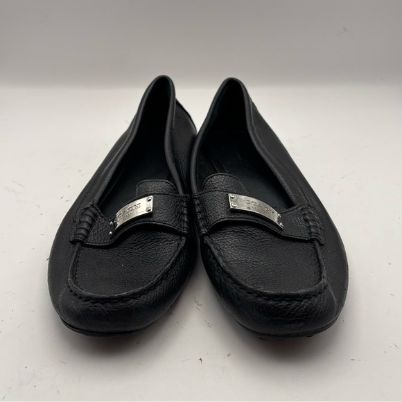 Coach Fredrica Loafer Shoes Black Size 6 - Picture 1 of 9